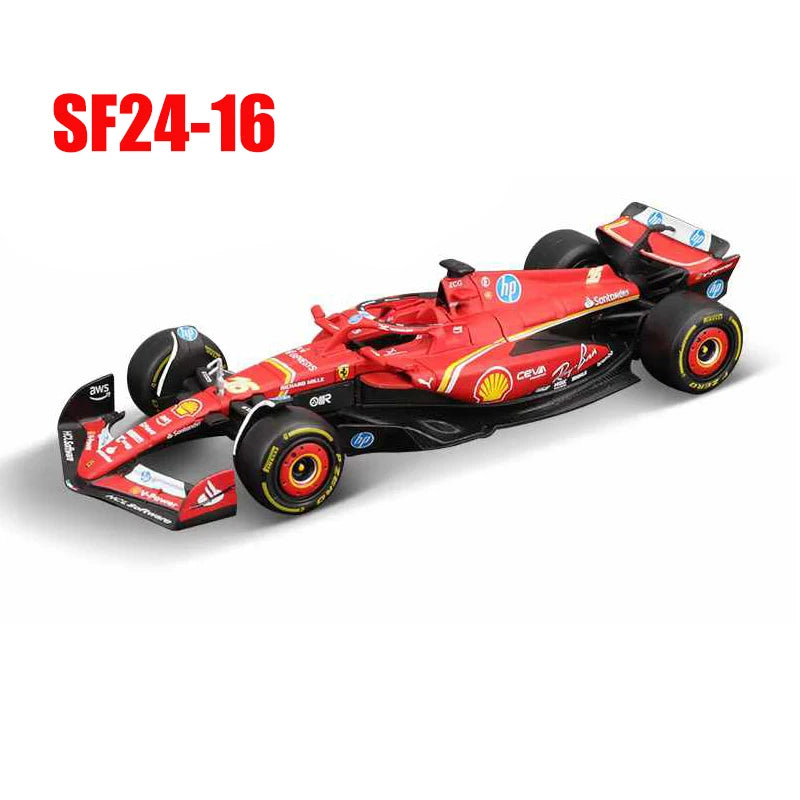 🏁 Miniatura F1 McLaren MCL38 Bburago 1:43 – Edição Miami & Mônaco GP 2024 (Diecast Colecionável)
