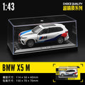 🏎️ Miniatura MSZ 1:36~1:47 Lamborghini Aventador SVJ 63, BMW X5 M, M6 GT3 e Volkswagen – Carros Colecionáveis em Liga Metálica com Caixa Acrílica