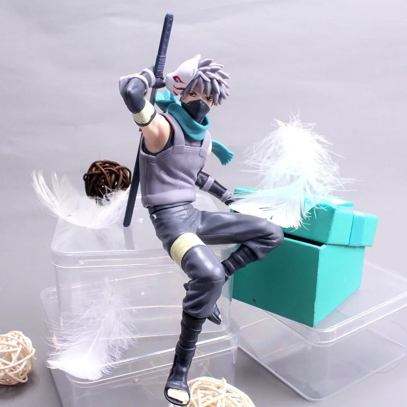 Figura Naruto Anime - Blind Box Lucky Box - Sasuke, Kakashi e Itachi