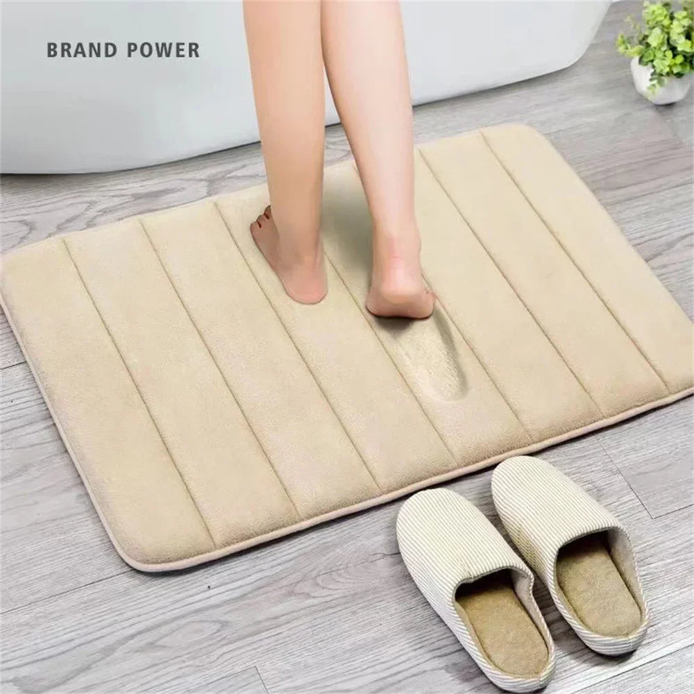 Tapete de Banho Super Absorvente – Conforto e Segurança para Seu Banheiro!
