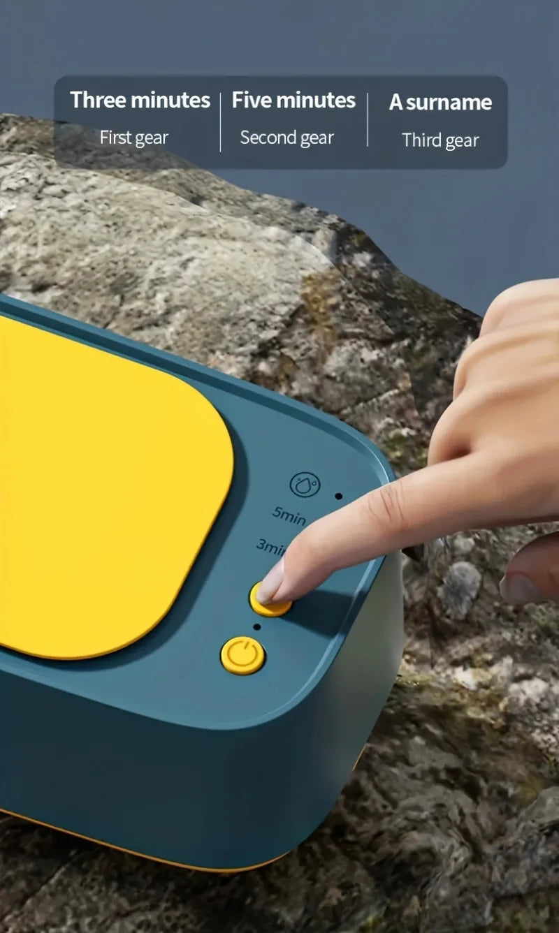 Máquina de Limpeza Ultrassônica Xiaomi MIJIA para Óculos e Joias - Limpeza de Alta Frequência 45KHZ