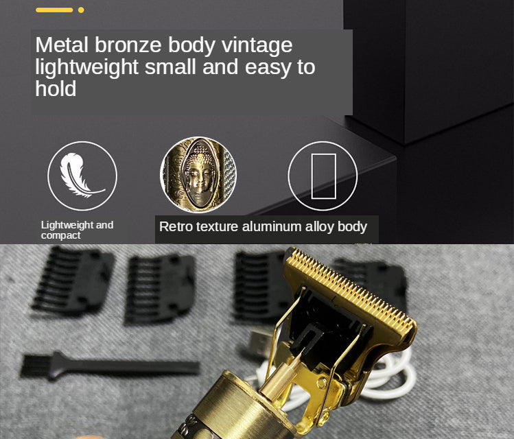 T9 Hair Clipper – Corte Preciso e Confortável para o Homem Moderno!