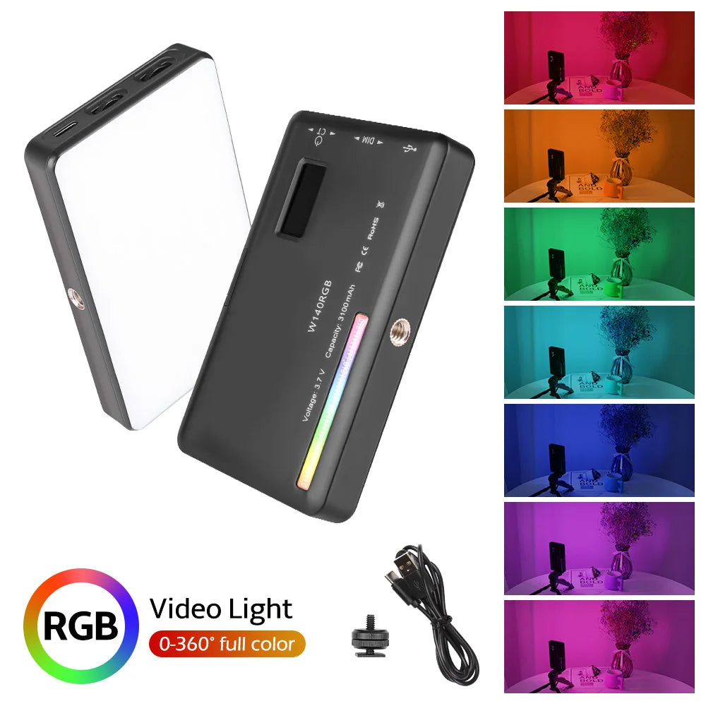 SH RGB LED Video Panel - Iluminação Profissional para Criadores de Conteúdo