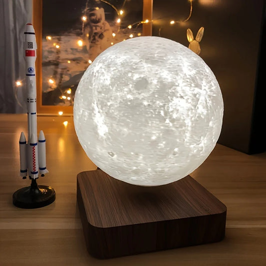 Luminária Lua Flutuante – Um Toque Mágico para Sua Decoração!