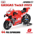 🏍️ Miniatura Moto Yamaha Factory Racing Team 2022 1:18 Maisto – Modelos #21 Morbidelli e #20 Quartararo (Diecast)