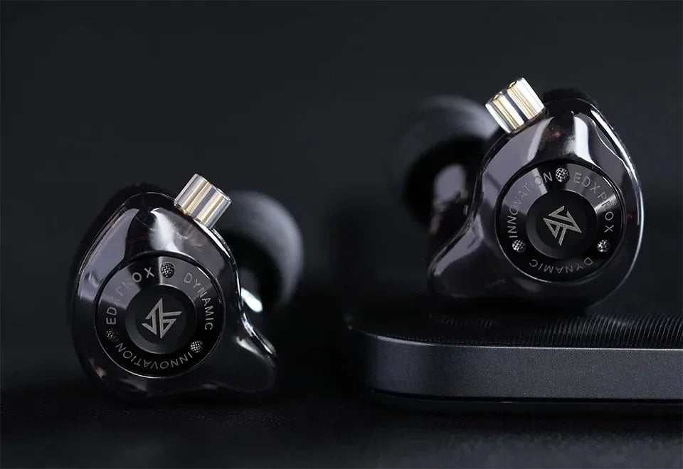 KZ EDX PRO X – Fone de Ouvido Dinâmico HiFi Bass | Qualidade Profissional para Música e Esporte!
