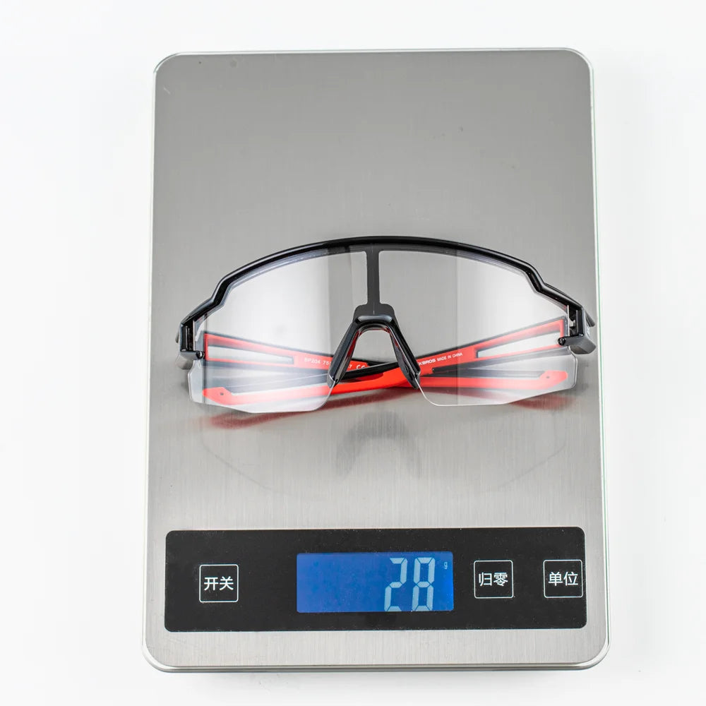 ROCKBROS Óculos de Ciclismo Fotocromáticos – Proteção e Conforto em Qualquer Condição!