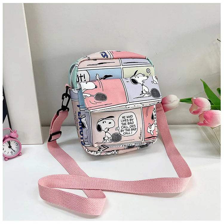Bolsa de Ombro Cartoon Corner Creature Snoop - Estilo Descomplicado para Mulheres