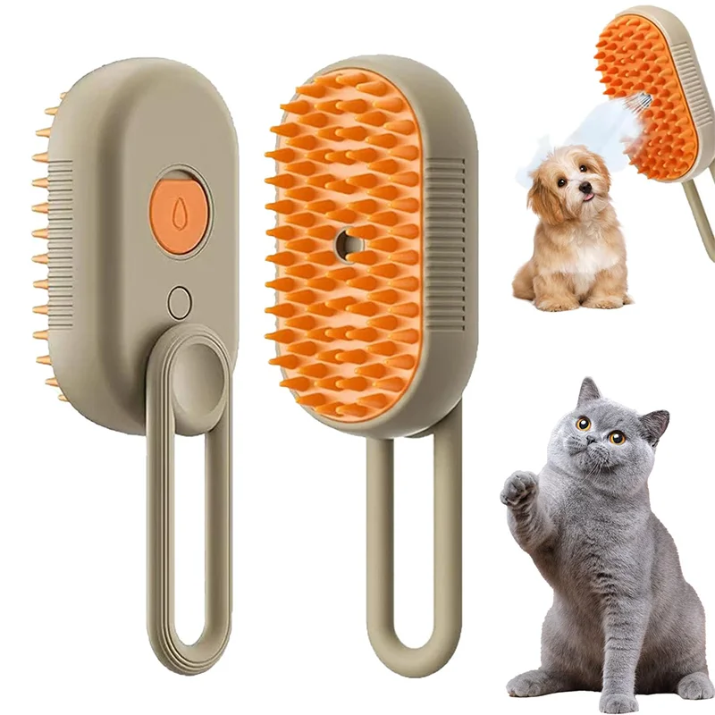 Escova de Limpeza Elétrica 3 em 1 para Cães e Gatos!