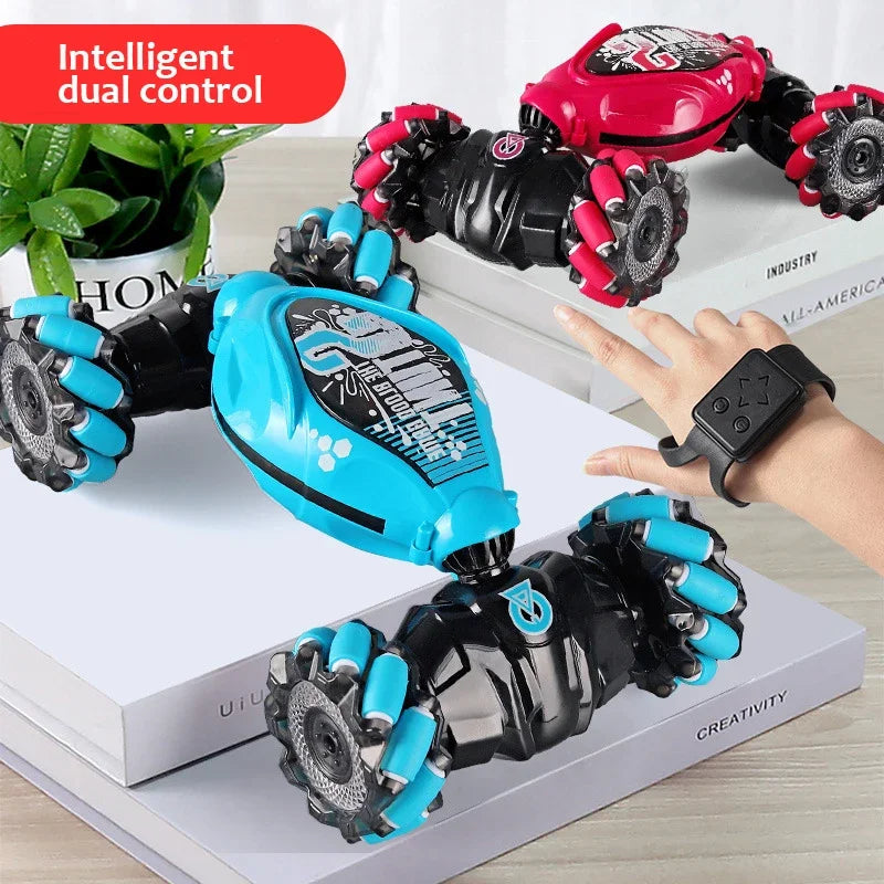 Carro de Drift RC 4WD - Controle por Gestos e Luzes LED!