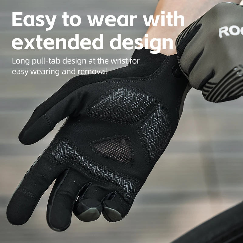 ROCKBROS Luvas de Ciclismo – Proteção, Conforto e Controle!