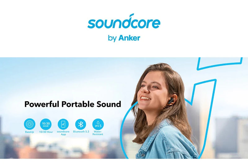 Fones de Ouvido Bluetooth Soundcore P20i by Anker – Som Potente e Bateria de até 30H!