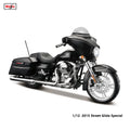 🏍️ Miniatura Harley-Davidson Road King Special 2017 1:12 Maisto – Moto Clássica Colecionável (Diecast)