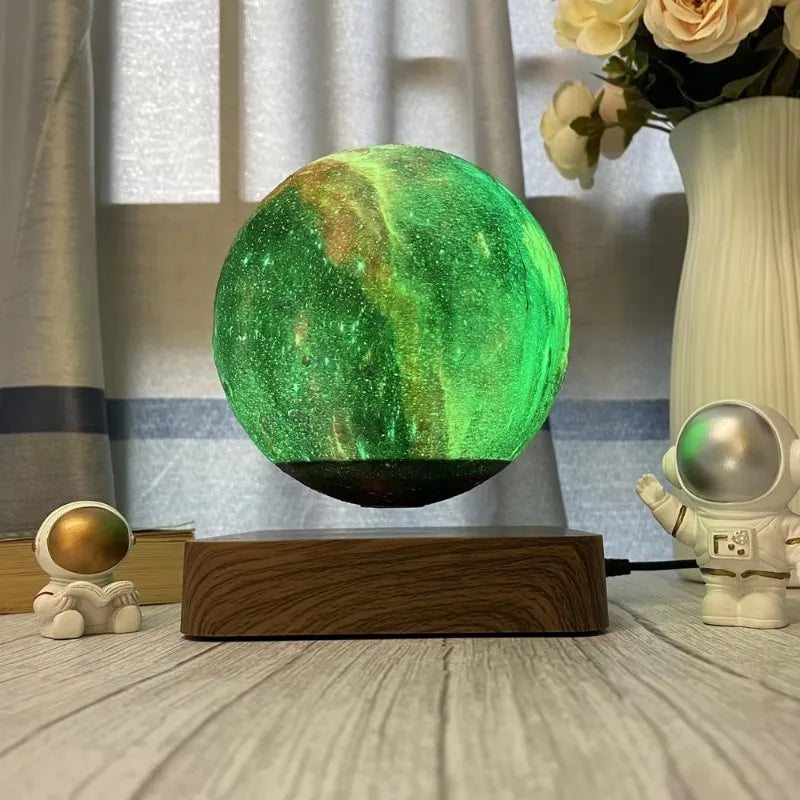 16-Color Floating Light Maglev Light – Iluminação Moderna com Tecnologia de Suspensão Magnética