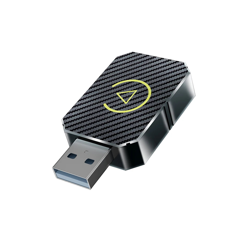 Adaptador 2 em 1 Wireless CarPlay e Android Auto – Conectividade Inteligente Plug &amp; Play para Seu Veículo