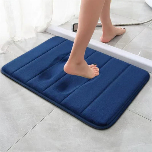 Tapete de Banho Super Absorvente – Conforto e Segurança para Seu Banheiro!
