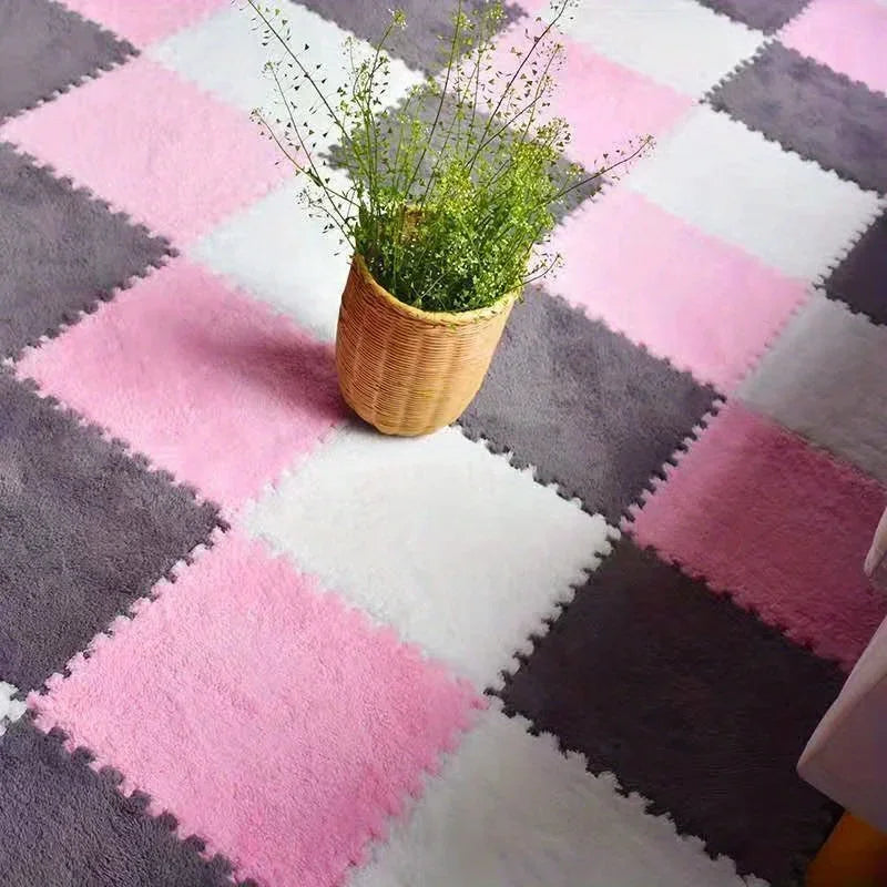 Tapete de Espuma Fofo 30x30cm – Conforto e Estilo para Seu Lar!