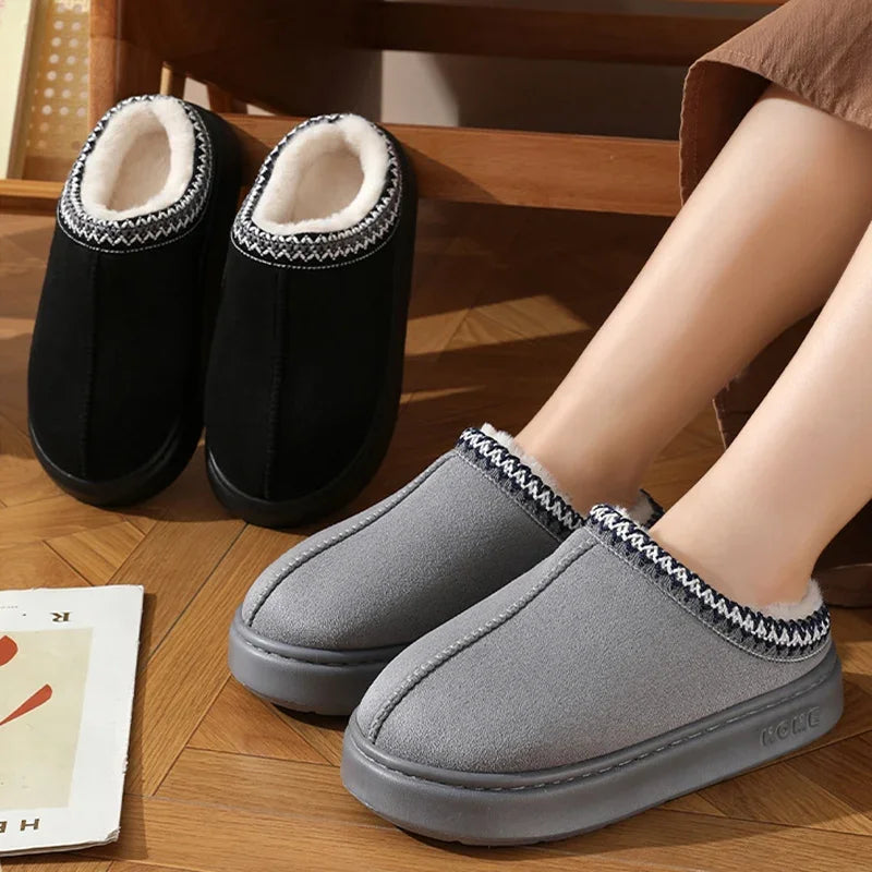 Pantufa Fluffy Plataforma – Conforto e Estilo para o Inverno 2025!