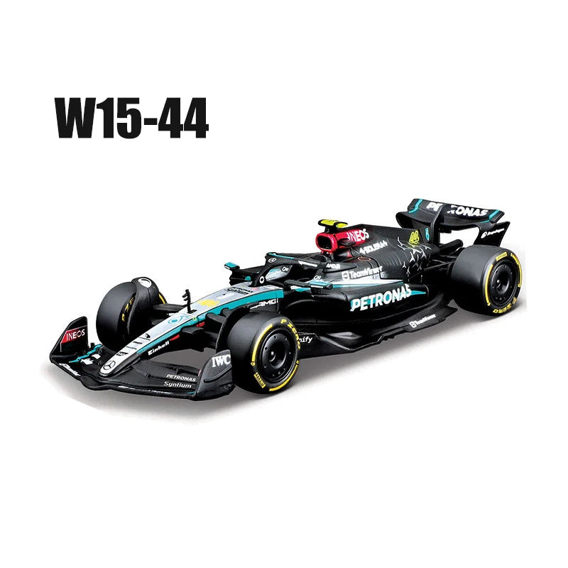🏁 Miniatura F1 McLaren MCL38 Bburago 1:43 – Edição Miami & Mônaco GP 2024 (Diecast Colecionável)