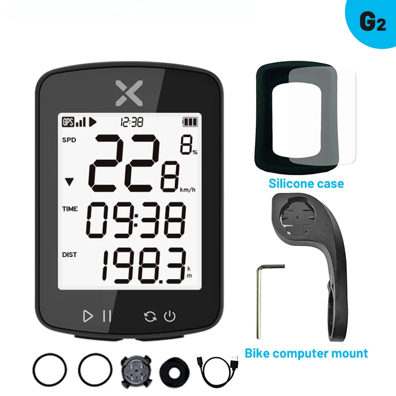 XOSS G2/G2 Plus – Ciclocomputador GPS Wireless para Ciclismo