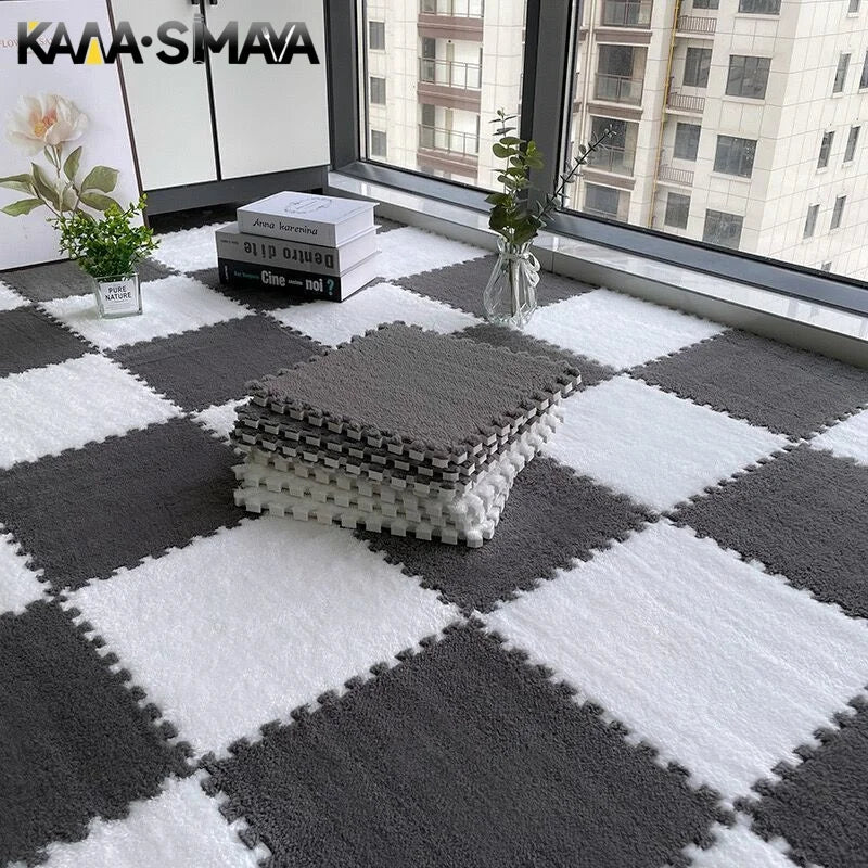 Tapete de Espuma Fofo 30x30cm – Conforto e Estilo para Seu Lar!