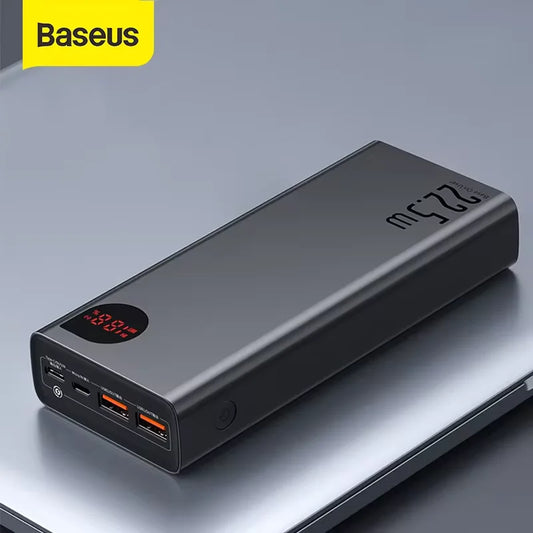 Baseus Power Bank 10000mAh – Energia Sempre ao Seu Alcance!
