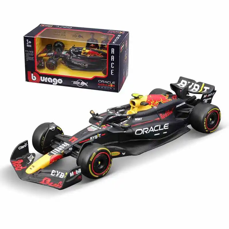 🏁 Miniatura F1 McLaren MCL38 Bburago 1:43 – Edição Miami & Mônaco GP 2024 (Diecast Colecionável)