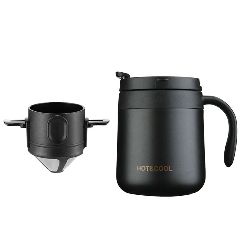Filtro de Café Portátil em Aço Inoxidável 304 – Reutilizável e Sustentável