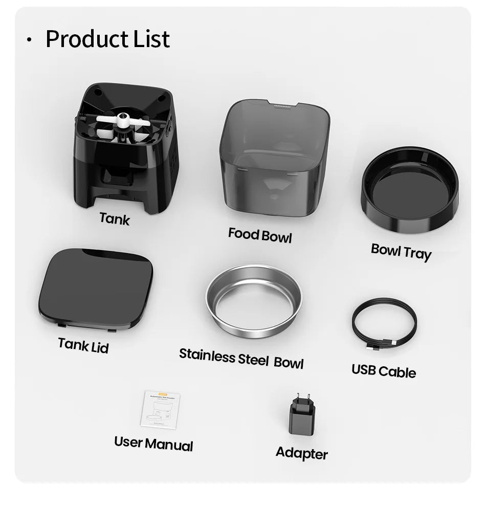 Alimentador Automático ROJECO para Gatos e Cães!