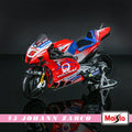 🏍️ Miniatura Moto Yamaha Factory Racing Team 2022 1:18 Maisto – Modelos #21 Morbidelli e #20 Quartararo (Diecast)