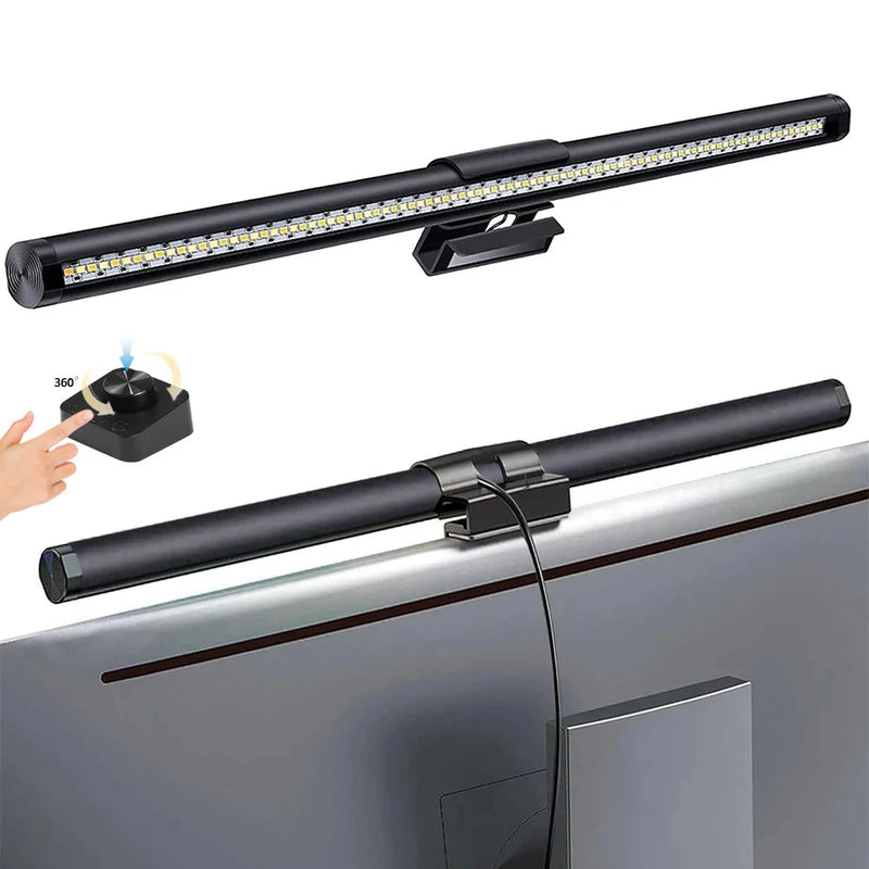 LED Monitor Light Bar for Computer Screen - RGB Atmosphere Table Lamp (44cm)