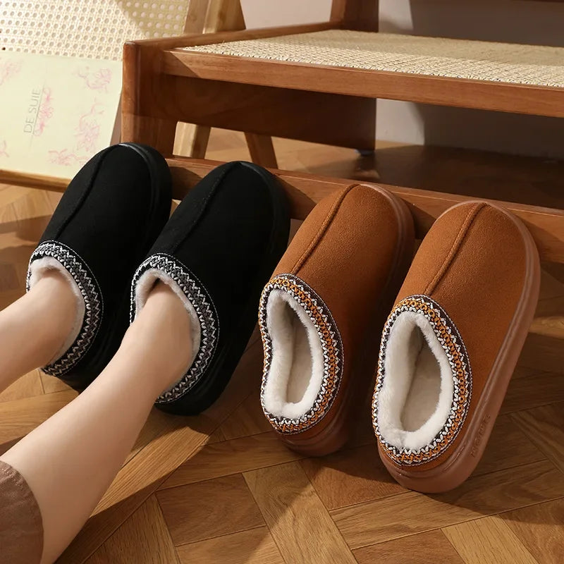 Pantufa Fluffy Plataforma – Conforto e Estilo para o Inverno 2025!