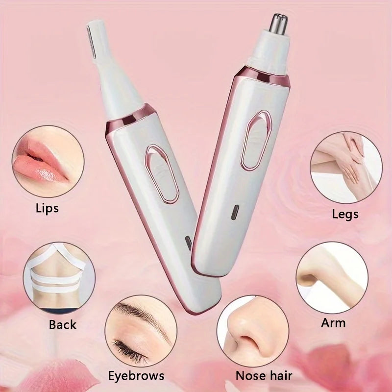 4 em 1 Aparador Elétrico para Mulheres – Praticidade e Conforto para Remoção de Pelos!