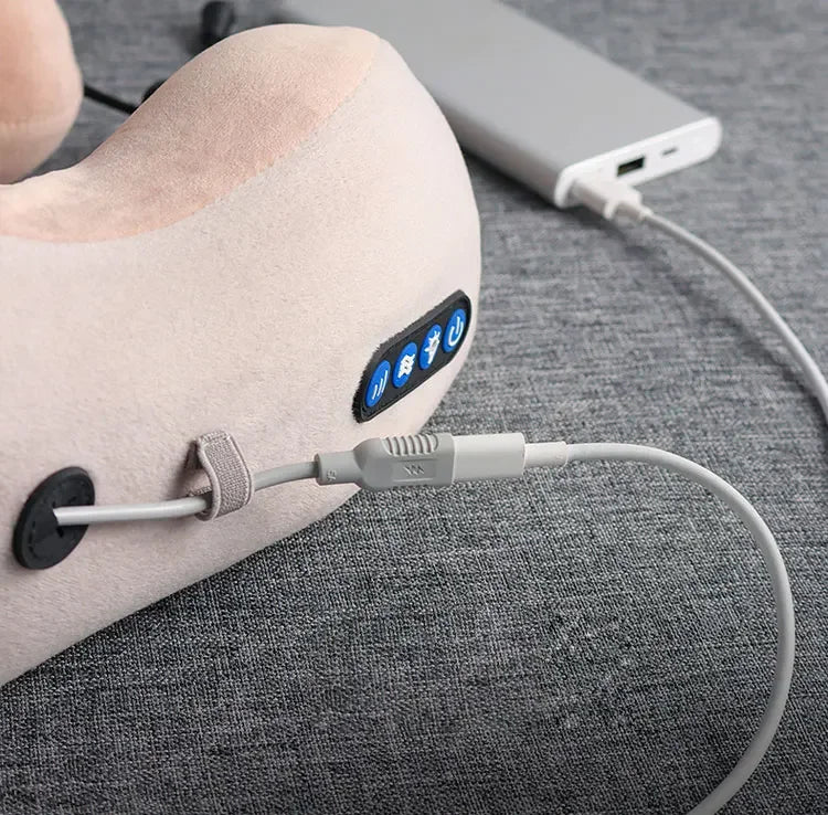 Massageador Cervical Portátil - Relaxamento em Qualquer Lugar!