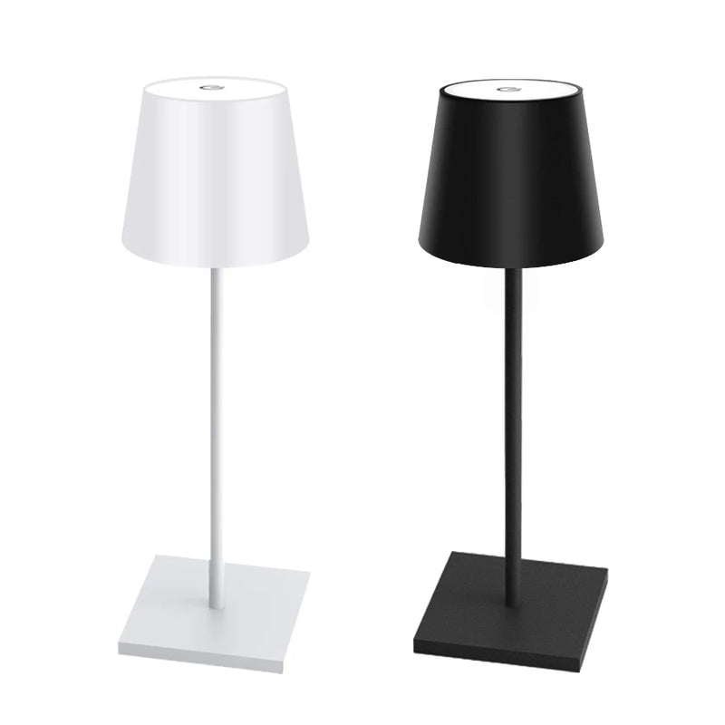 Rechargeable LED Table Lamp - Touch Switch, 3 Levels Dimmable Desk Light