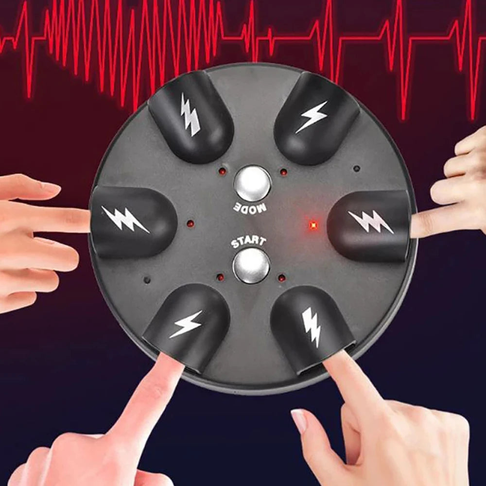 Máquina de Choque Elétrico – Jogo Divertido de Roleta Russa!