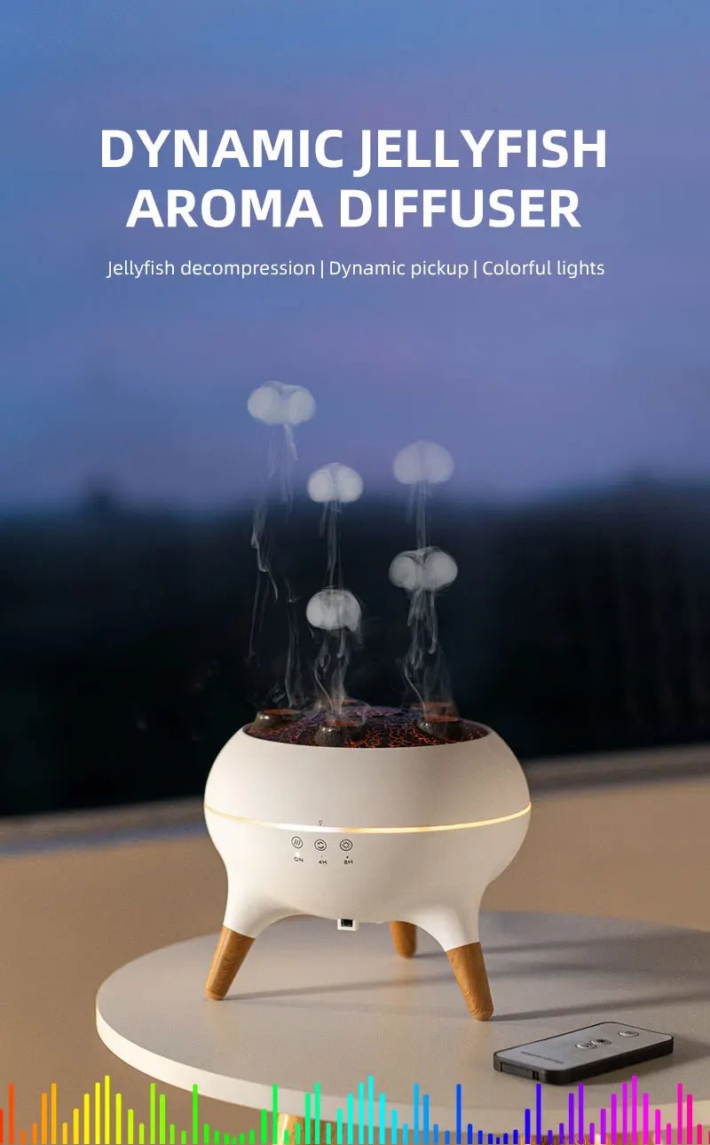 Umidificador de Chama Multi Spray – Aromaterapia e Elegância!