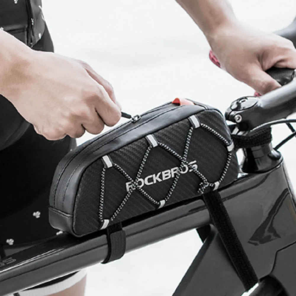 Bolsa de Quadro ROCKBROS – Impermeável, Leve e Funcional para Ciclismo