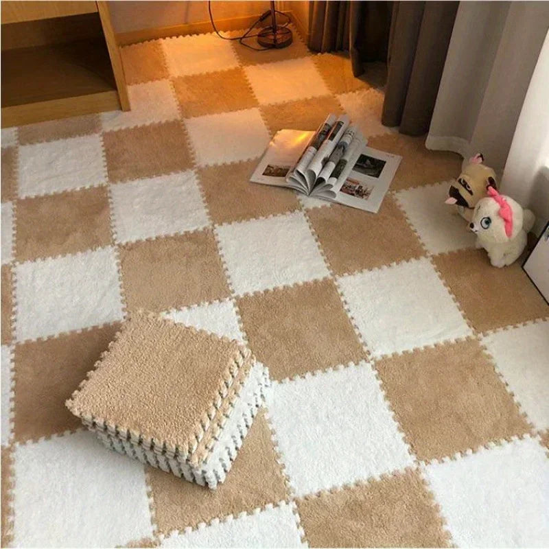 Tapete de Espuma Fofo 30x30cm – Conforto e Estilo para Seu Lar!