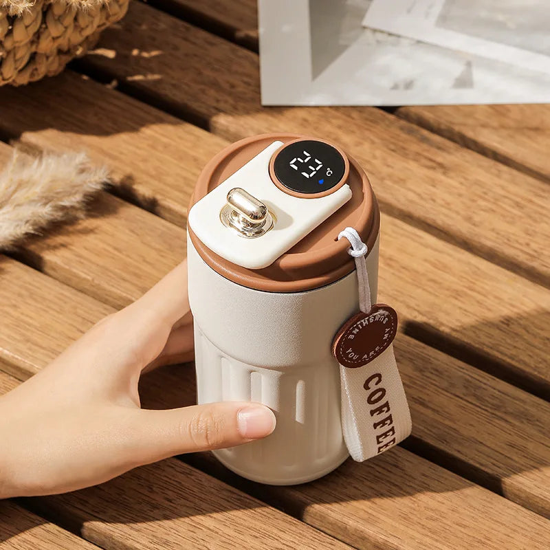 450ml Thermos Bottle – A Garrafa Térmica Inteligente Para o Seu Dia a Dia!