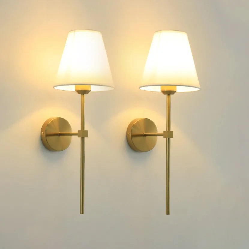 Luminária de Parede LED Americana E27 - Estilo Retrô para Quarto, Corredor e Banheiro
