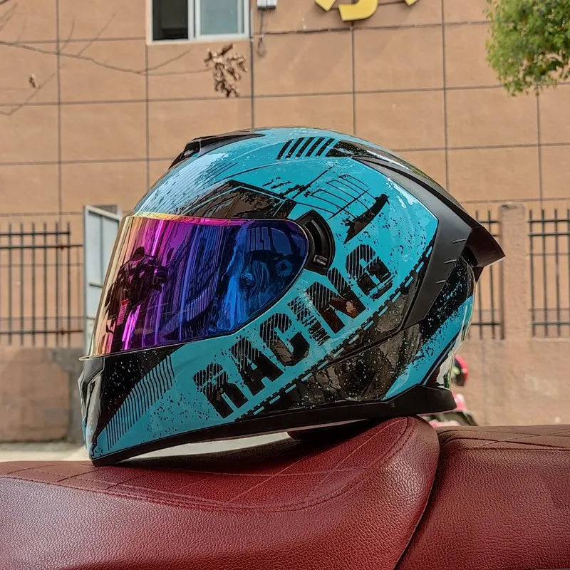 Capacete Modular Full Face ORZ – Segurança e Conforto para Motos e Scooters | Certificação DOT