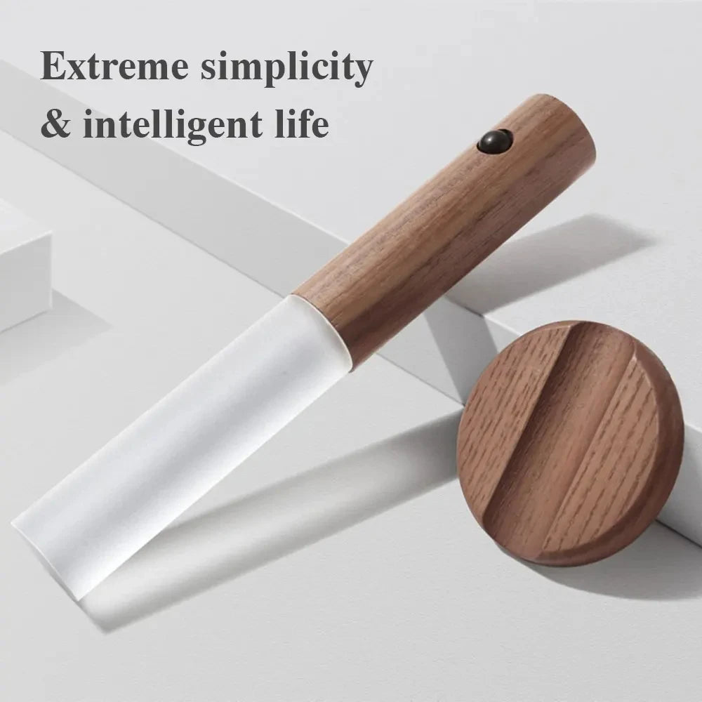 Creative Intelligent Auto PIR Motion Sensor LED Rechargeable Magnetic Night Light