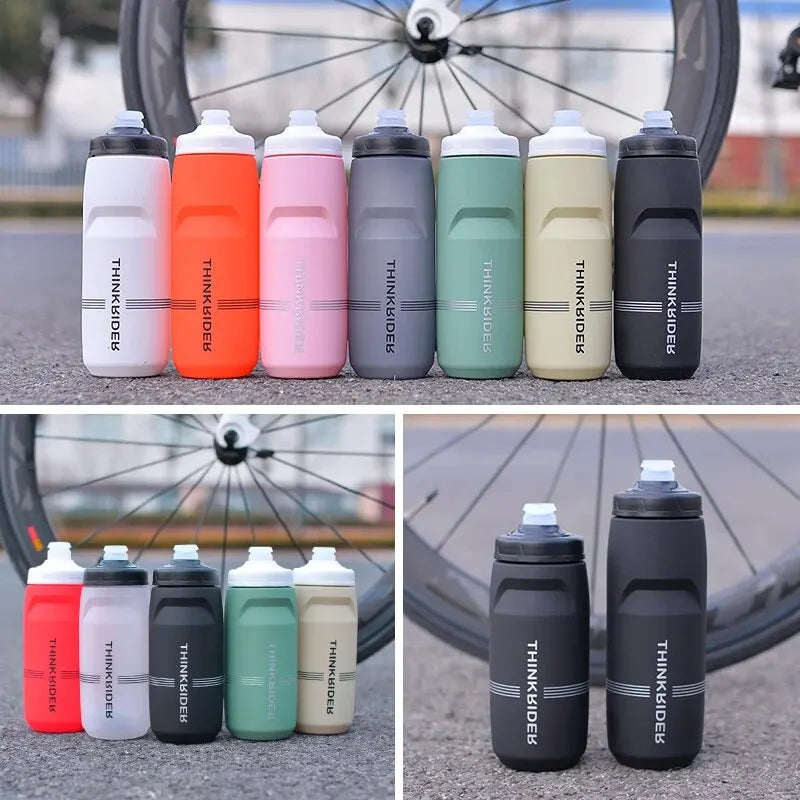 ThinkRider Garrafa de Água para Ciclismo – 620ml/750ml