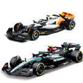 🏁 Miniatura F1 McLaren MCL38 Bburago 1:43 – Edição Miami & Mônaco GP 2024 (Diecast Colecionável)