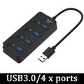 USB 3.0 Power Adapter 4/7 Port Multi USB Splitter Hub