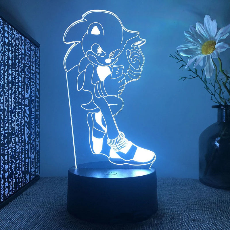 Sonices 3D Visual Illusion Night Light – Criatividade e Encanto para o Seu Ambiente