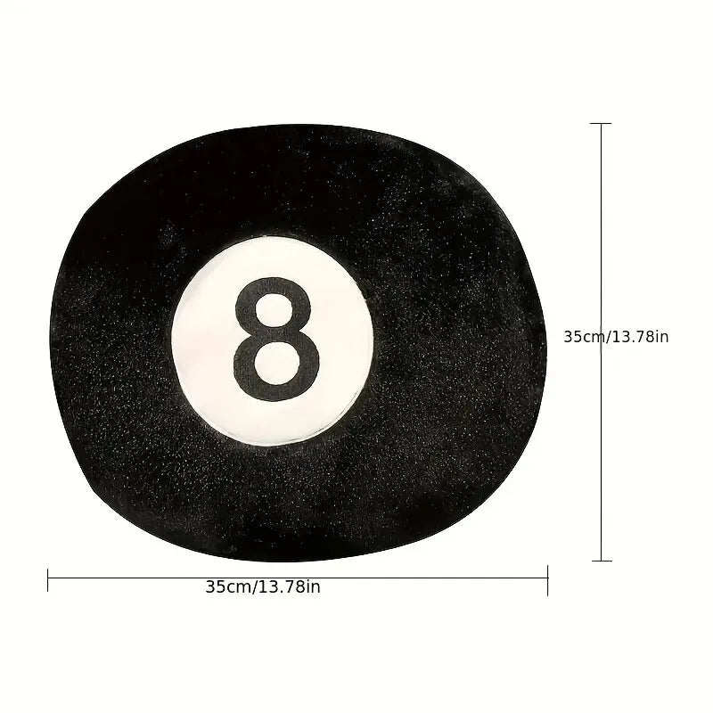 Almofada de Billiard 8 - Preto