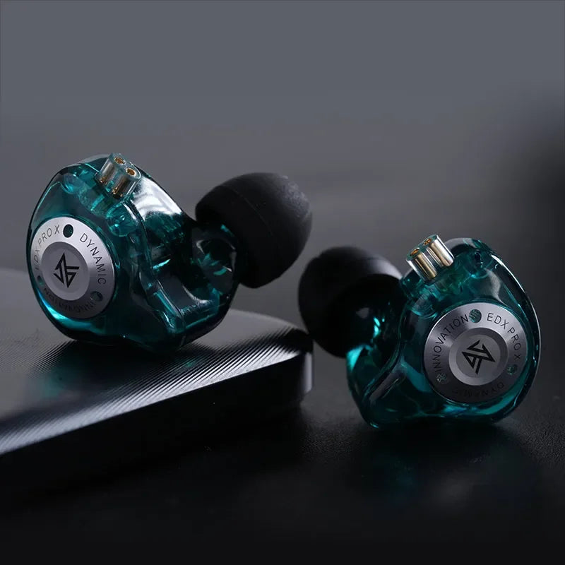 KZ EDX PRO X – Fone de Ouvido Dinâmico HiFi Bass | Qualidade Profissional para Música e Esporte!