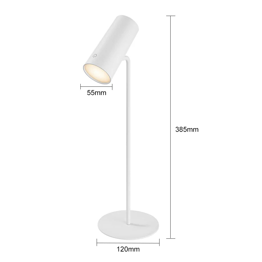 Luminária de Mesa LED – Iluminação Inteligente para Seus Estudos!